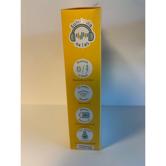 BuddyPhones POP Fun Foldable Bluetooth Kids Headphones + Microphone Teal - Picture 3 of 3